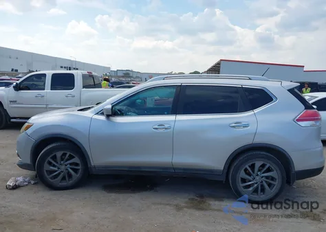2015 Nissan Rogue Sl из США, поврежденный, VIN 5N1AT2MT2FC829389